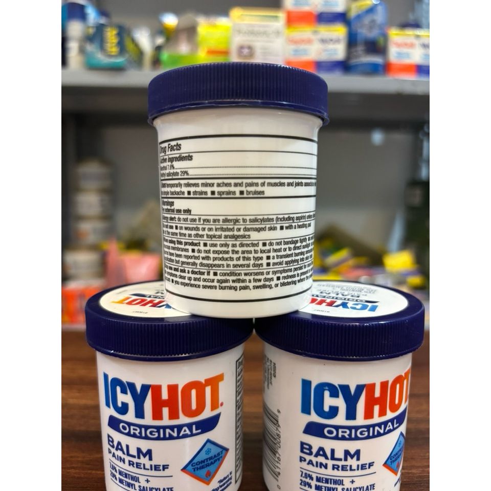 Dầu Nóng Xoa Bóp Giảm Đau ICYHOT Mỹ - Dạng Hũ