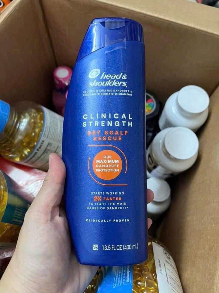 Dầu Gội Gàu Head & Shoulders Mỹ - Giải Pháp Hiệu Quả Chống Gàu, Thoáng Mát, Dưỡng Tóc Khỏe Mạnh