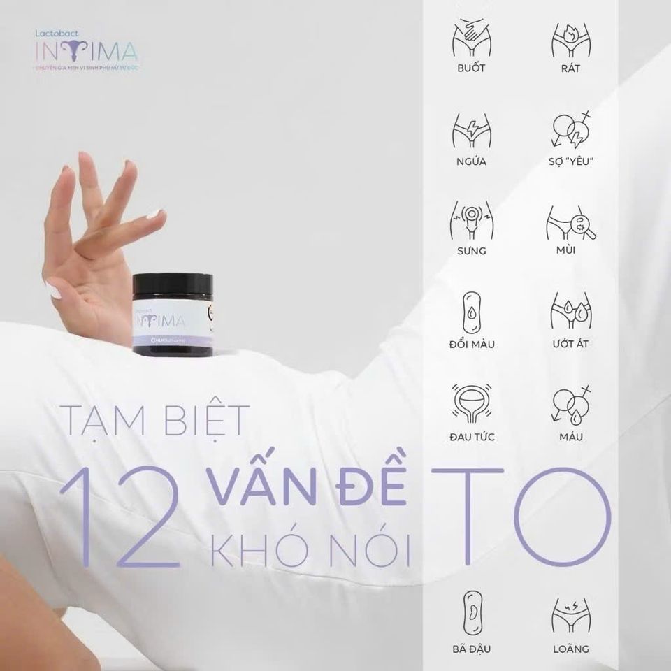 (Đức) Men Phụ Khoa Lactobact Intima Bổ Sung Lợi Khuẩn Hỗ Trợ Viêm Phụ Khoa