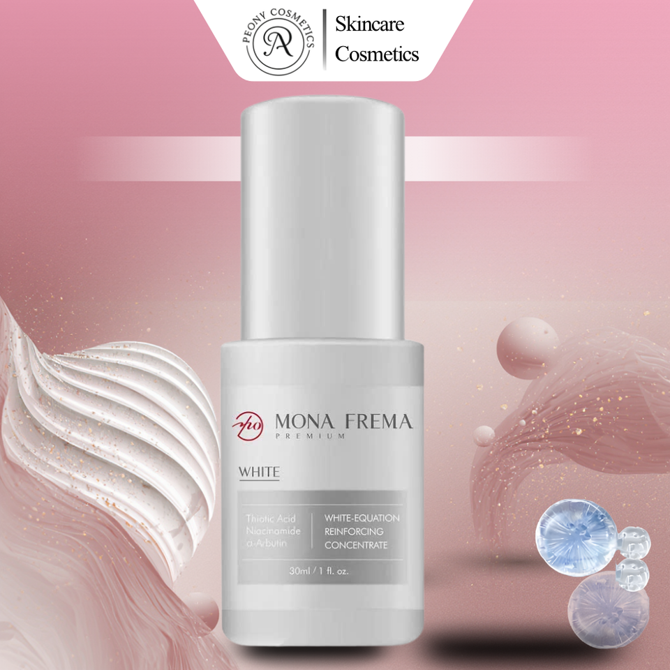 Kem Dưỡng Trắng Da Mona Frema White-Equation - Serum Cải Thiện Đều Màu,cải thiện làn da tối màu Cung Cấp Độ Ẩm Từ Đài Loan