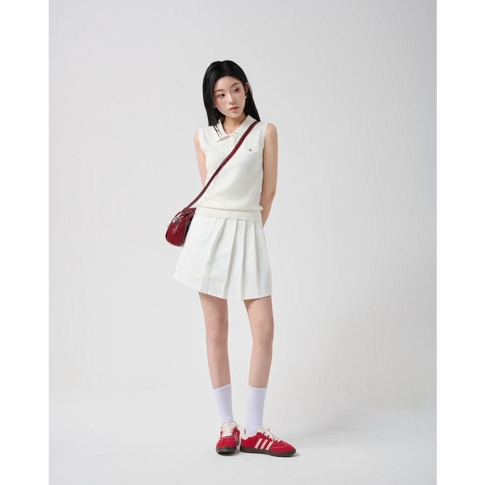 [LOHNT] Áo polo không tay nữ/ Polo shirt - sleeveless - LT007