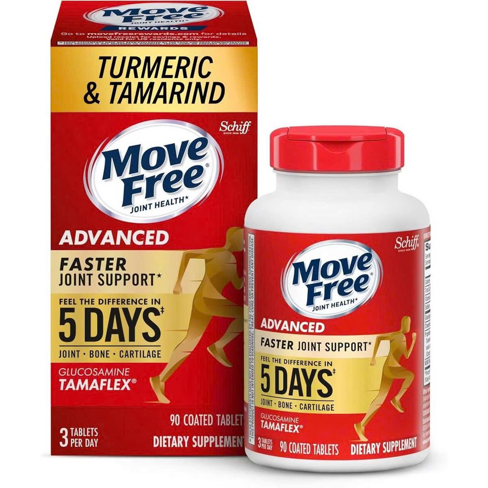 Move Free Advanced Turmeric & Tamarind – 90 Viên Coated Tablets