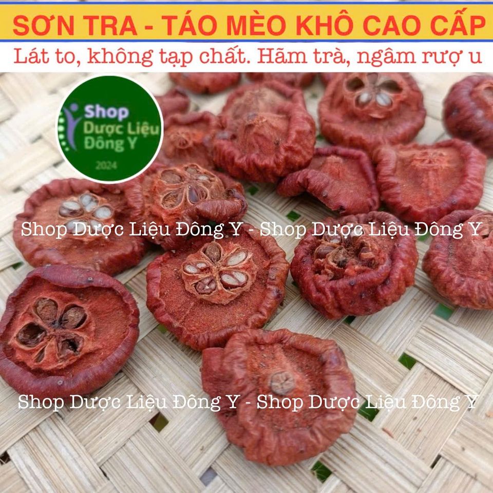 Sơn Tra 100gram - Táo Mèo Khô (Hàng mới, thơm ngon)