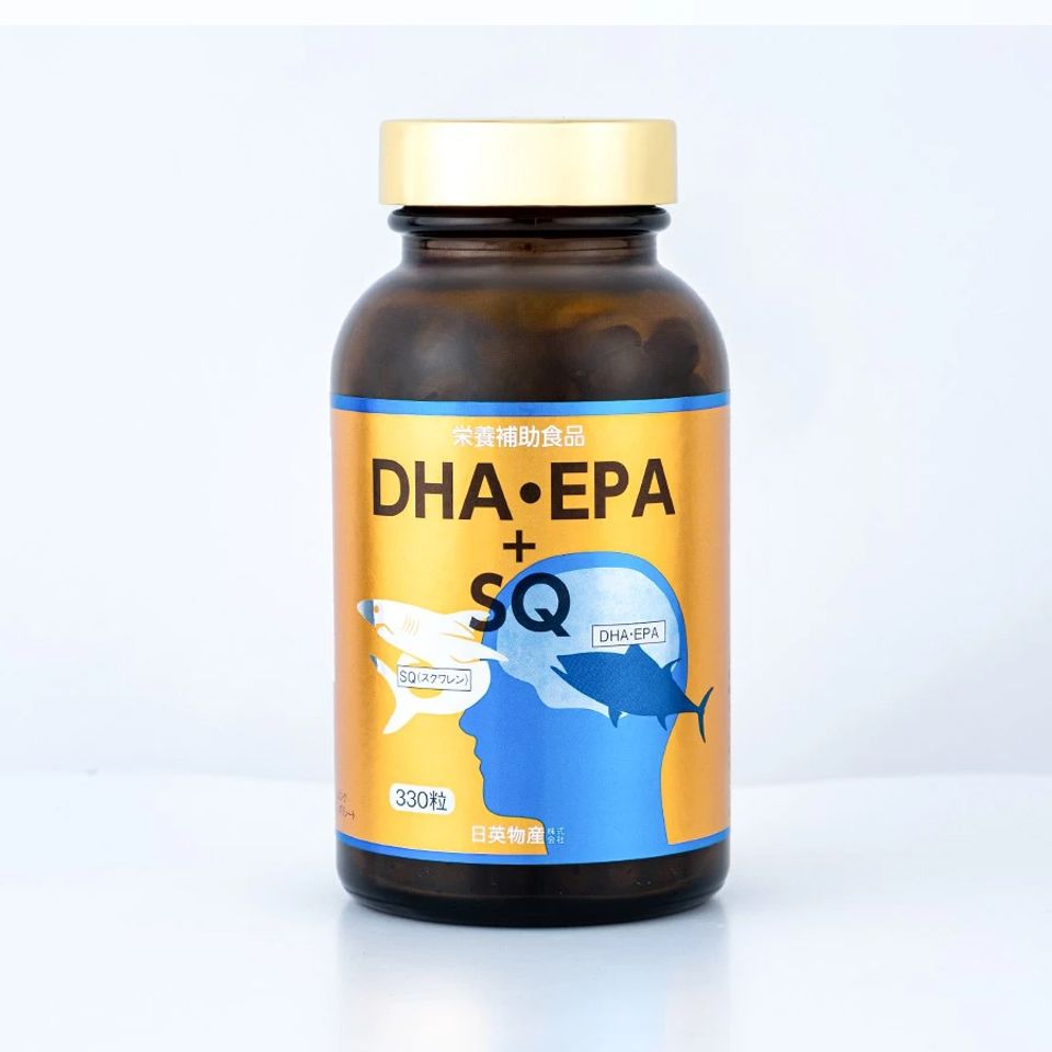 Dầu cá DHA+EPA+SQ Nhật Bản 330 viên