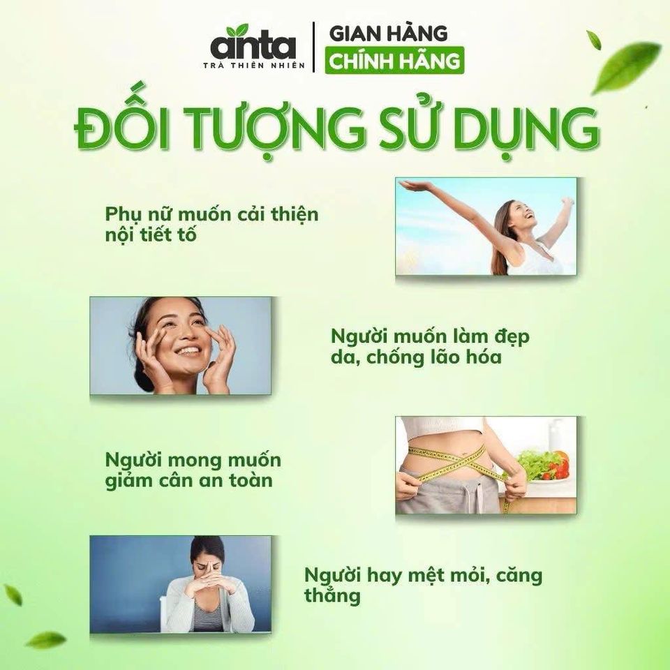 Trà Sâm Tố Nữ kỷ Tử Giúp Giảm Nám, Tàn Nhang, Đẹp Da, Cân bằng nội tiết tố