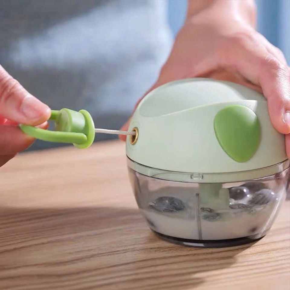 Dụng Cụ Xay Tỏi Ớt, Thực Phẩm Cầm Tay Mini Hình Heo