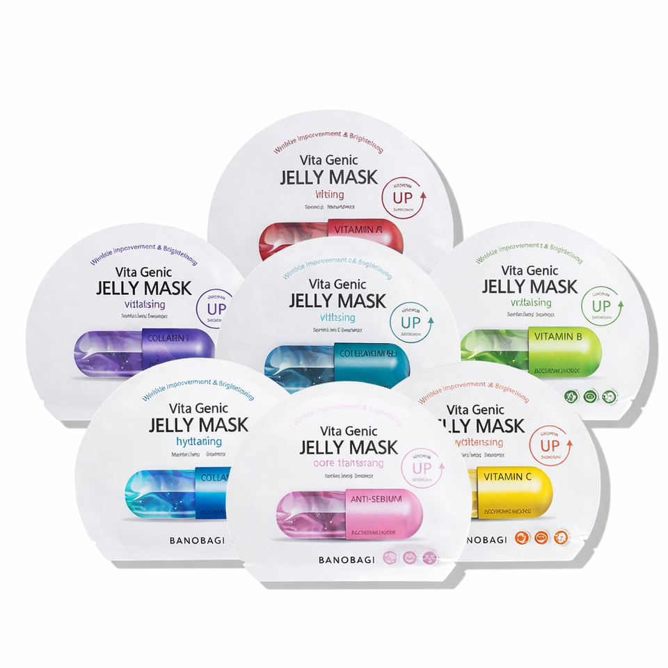Mặt Nạ Thạch Banobagi Vita Genic Jelly Mask - Cấp Ẩm Trắng Da, Phục Hồi Da Xỉn Màu, Hiệu Quả Nhanh chóng từ Hàn Quốc