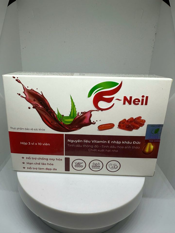 Vitamin E Đỏ Neil hỗ trợ chống lão hoá, làm đẹp da( hộp 30 viên)
