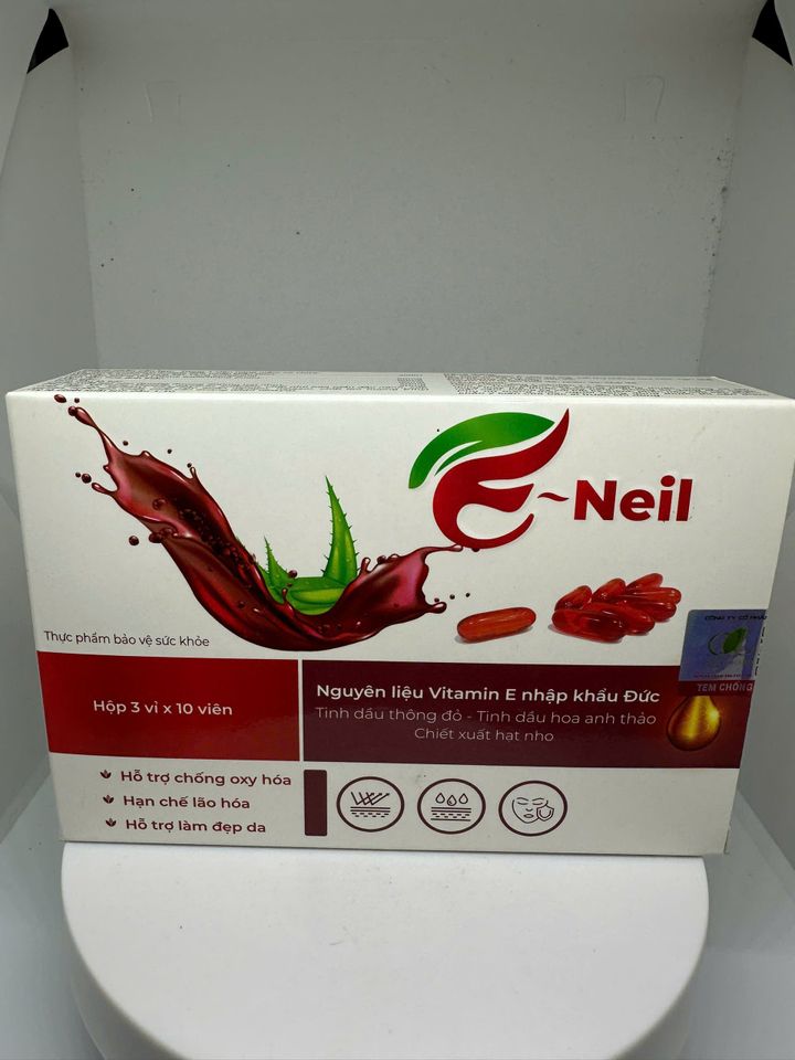 Vitamin E Đỏ Neil hỗ trợ chống lão hoá, làm đẹp da( hộp 30 viên)