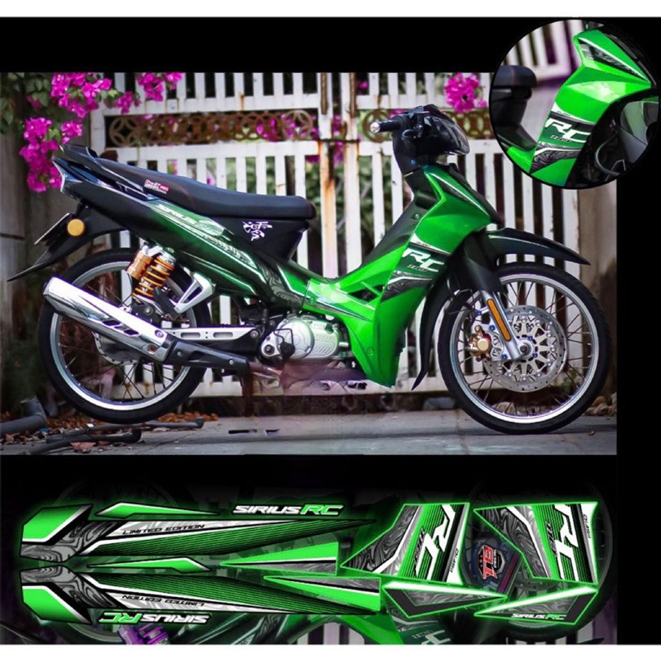 tem rời Sirius Rc mới phối đủ màu xe
