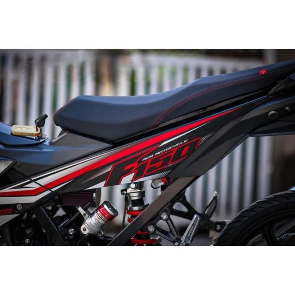 Tem rời satria tổ ong đỏ đen