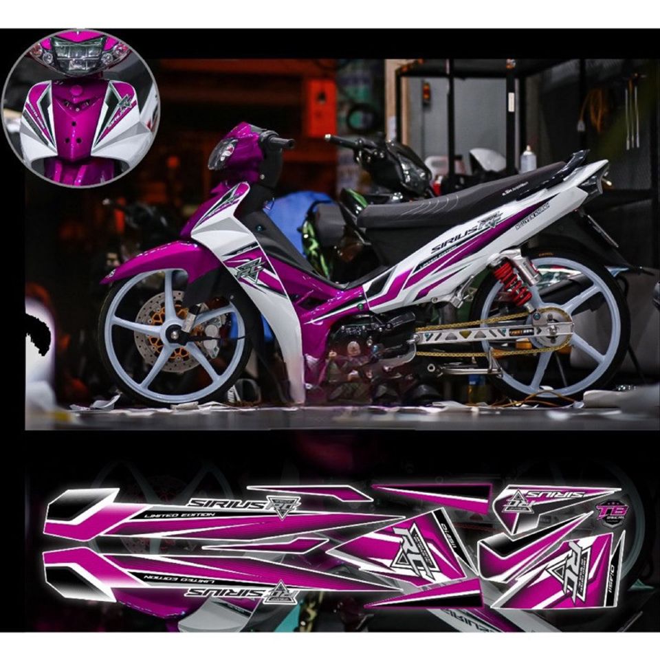 Tem rời Sirius Rc V3 HOt Xe trắng mới 2024 phối nhiều màu