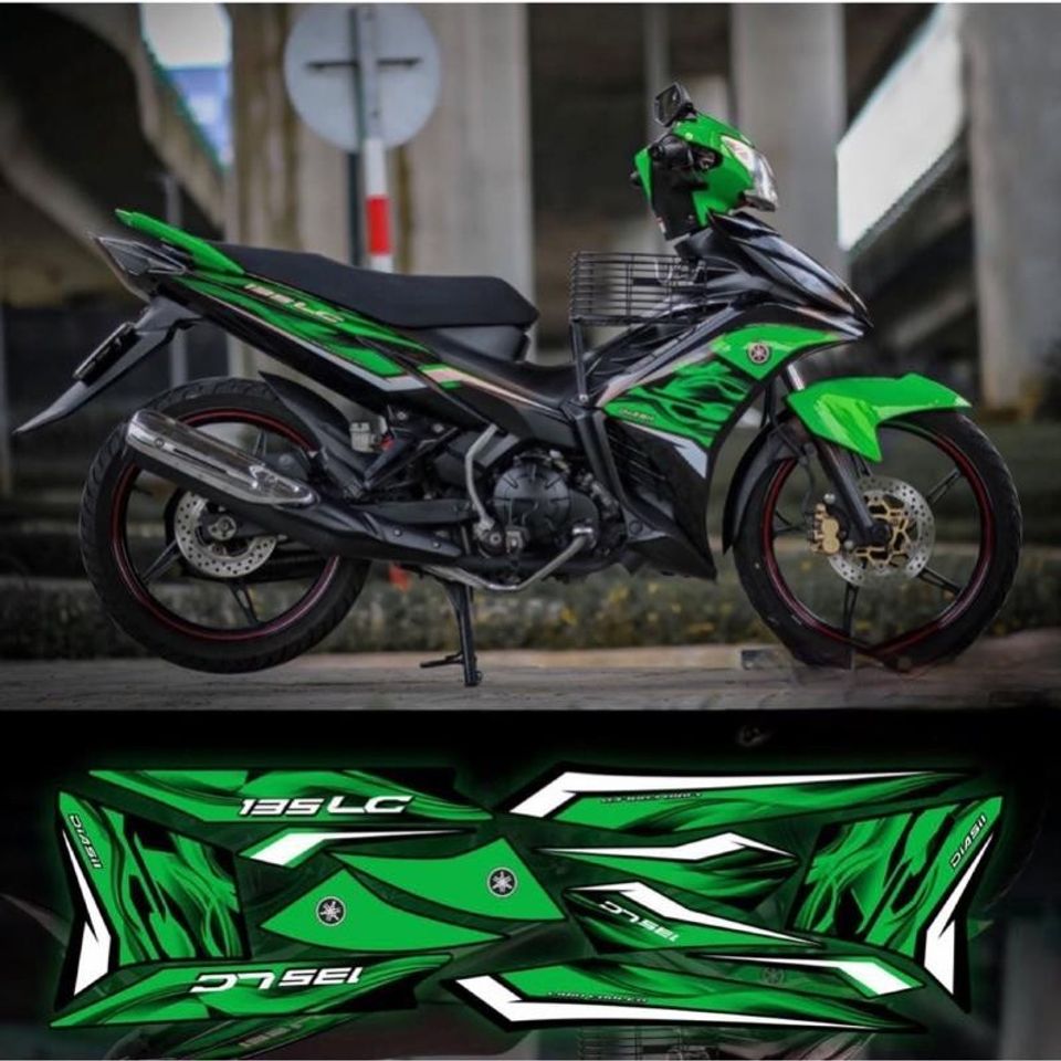 Tem rời ex 135 xe đen phối đủ màu