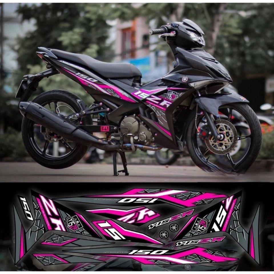 Tem Exciter Y15ZR bản gốc đủ màu