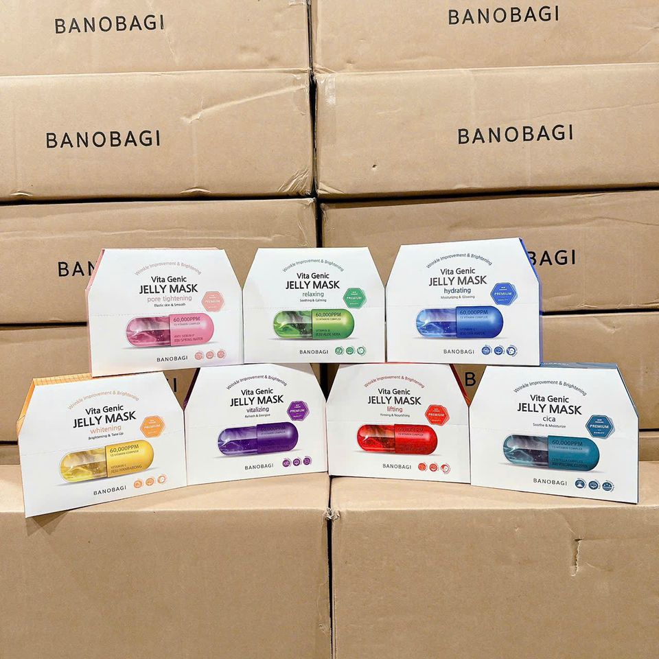 MẶT NẠ BANOBAGI VITA GENIC JELLY MASK HÀN QUỐC (Hộp 10 miếng) 638953