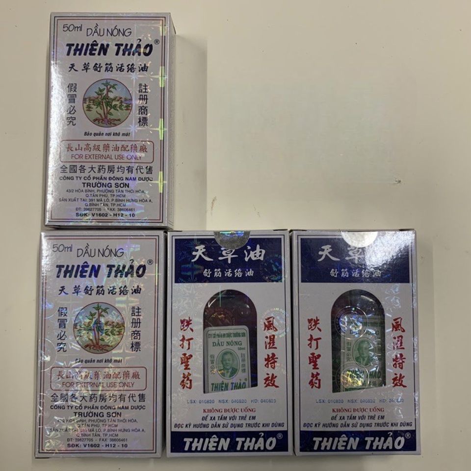 Dầu Nóng Thiên Thảo Lớn 50ml