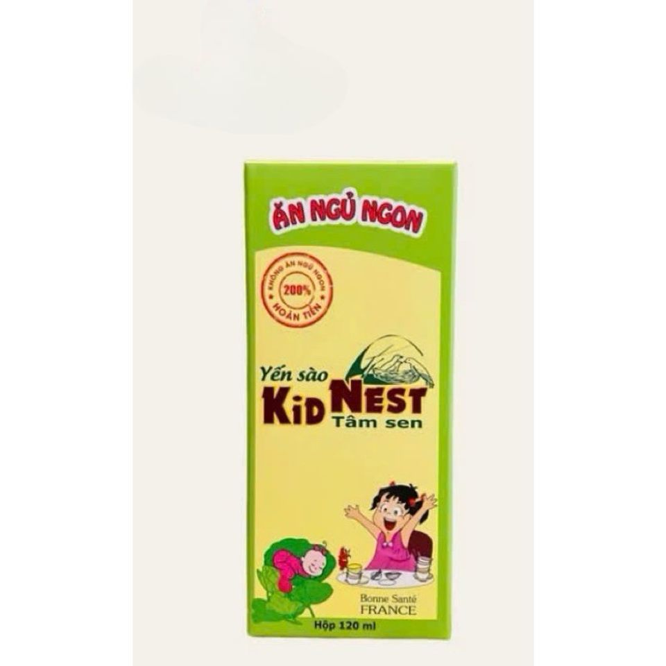 Siro Kid Nest Tâm Sen hỗ trợ giấc ngủ cho bé và ăn ngon(Chai lớn 150 ml)