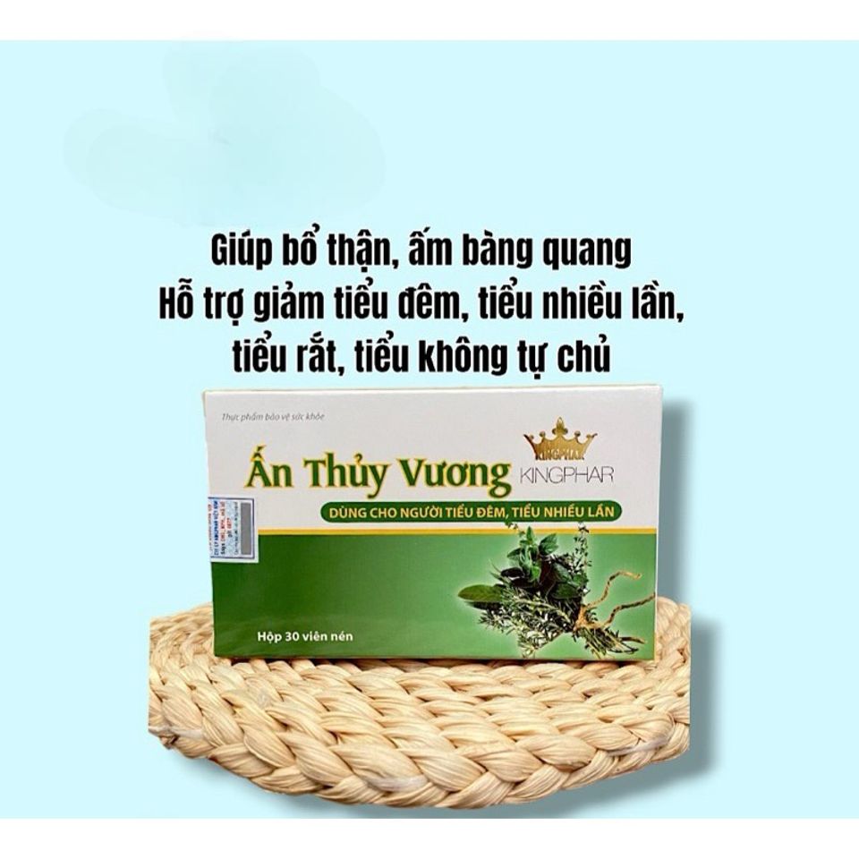 Viên uống Ấn Thuỷ Vương dùng cho người tiểu đêm,tiểu nhiều lần(Hộp 30viên)
