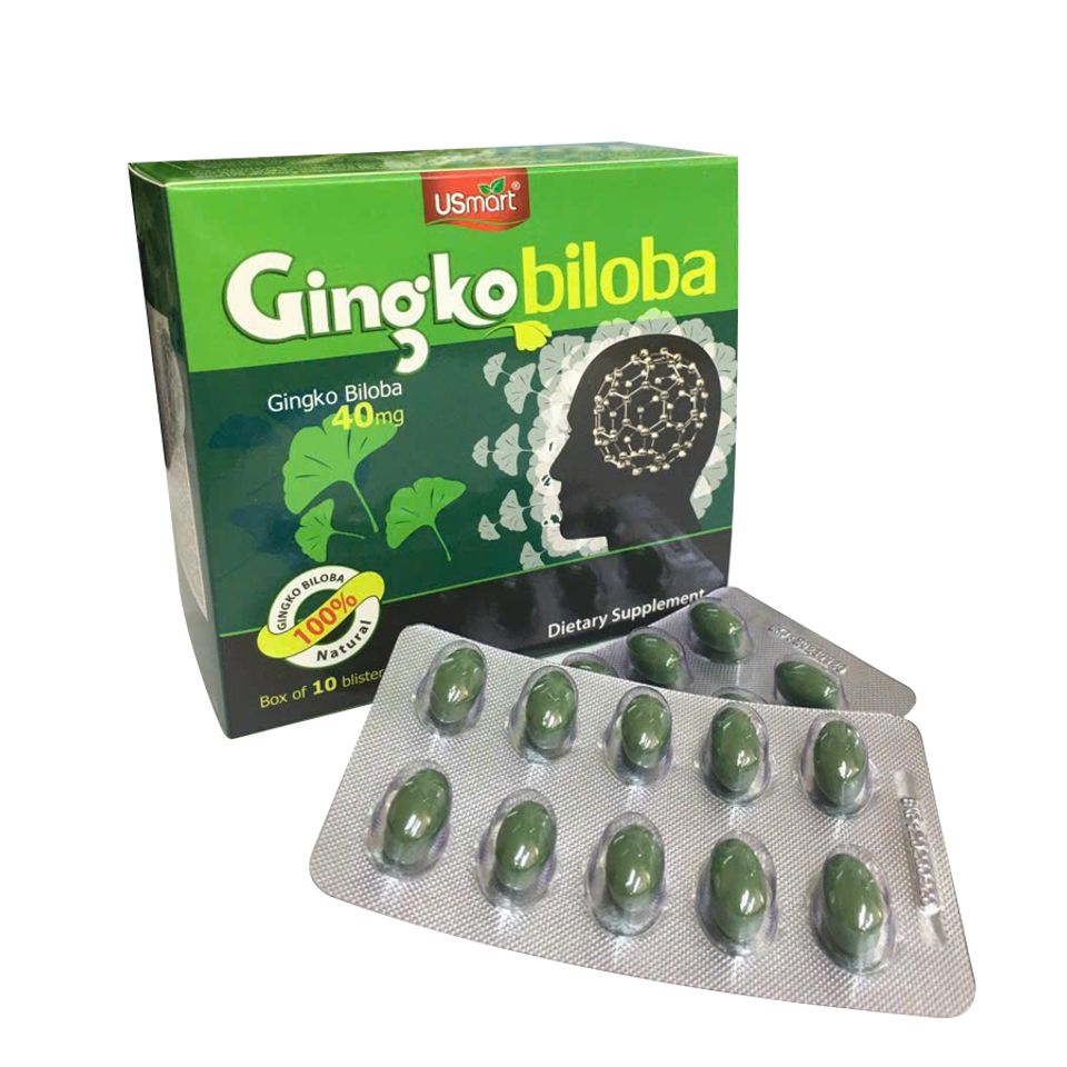 Bổ não Gingko Biloba 40mg USmart 100 viên