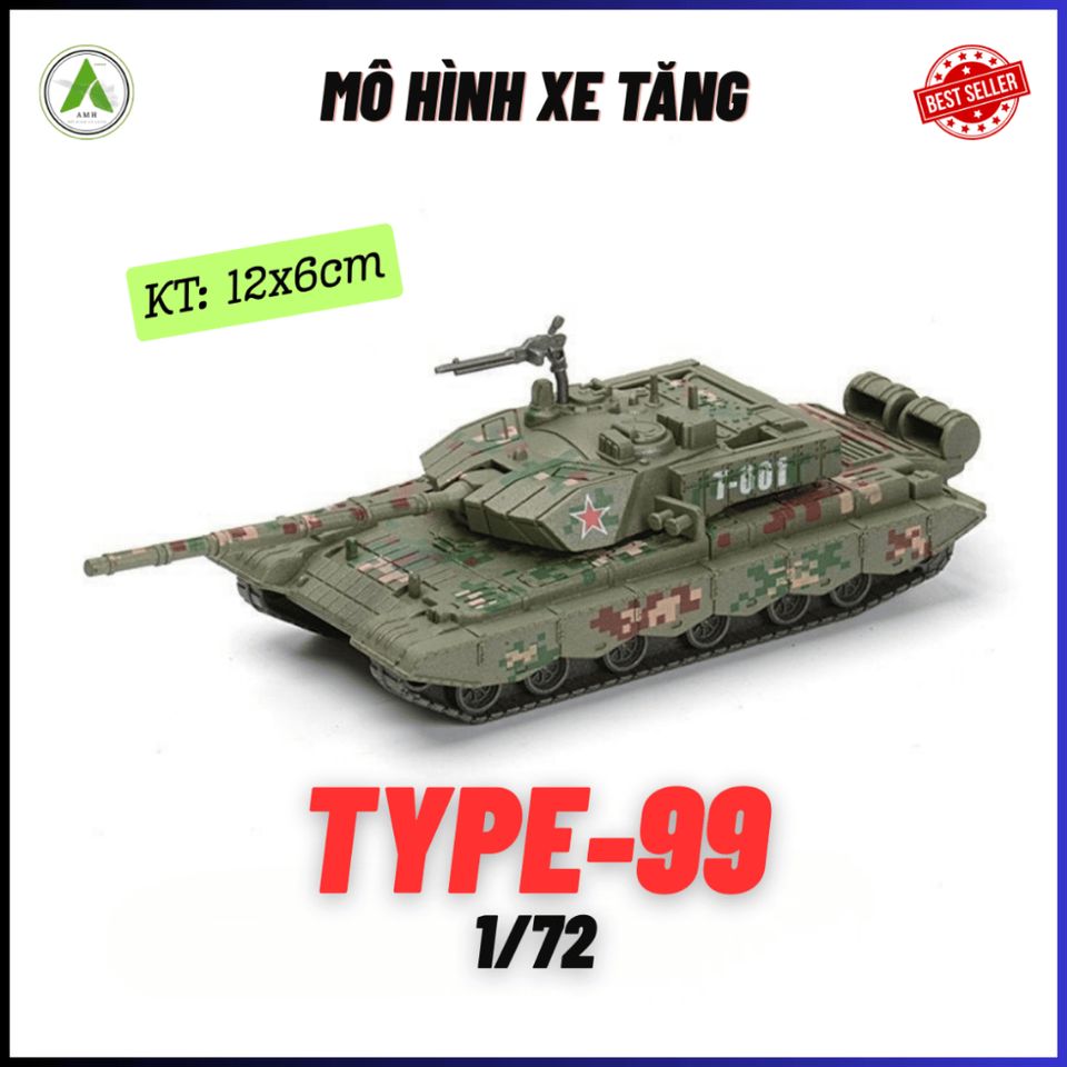Đồ Chơi Mô Hình Xe Tăng Chiến Đấu Lắp Ráp Decor Trưng Bày