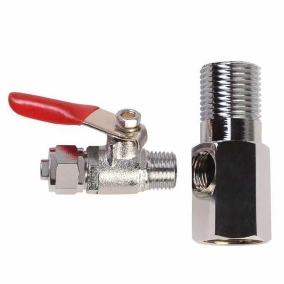 Bổ khấu và khóa chia nước đầu vào dây 10 máy lọc nước