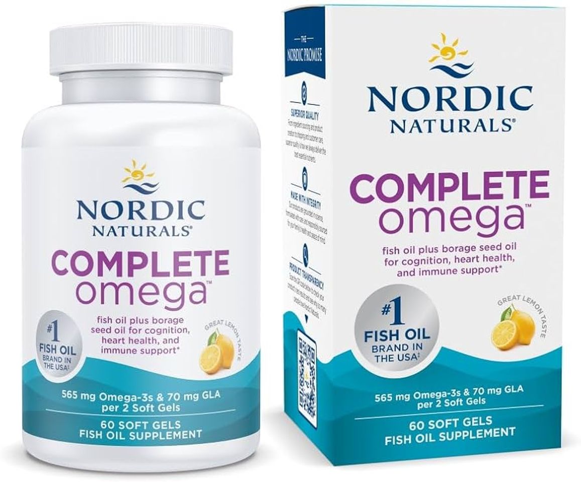 Nordic Naturals Complete Omega (60 viên) – Bổ sung Omega 3-6-9 hỗ trợ tim mạch, não bộ và miễn dịch-nordic naturals ultimate omega