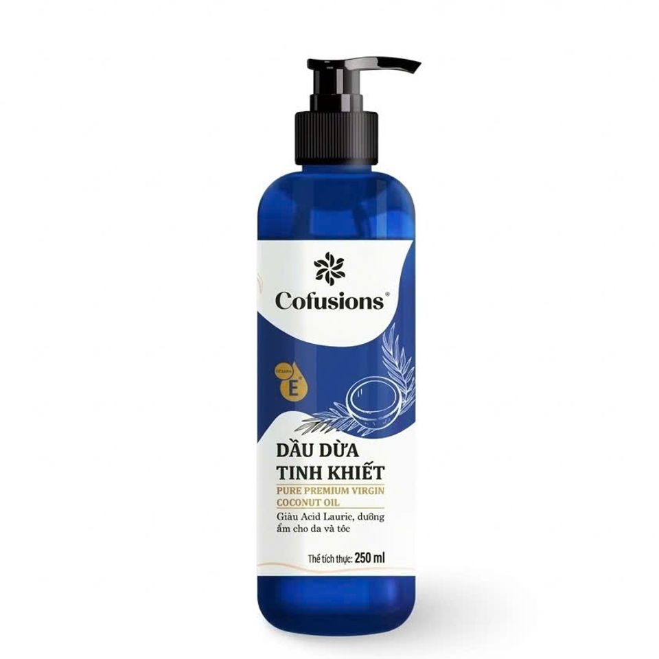 Dầu dừa tinh khiết mỹ phẩm Cofusions 250ml