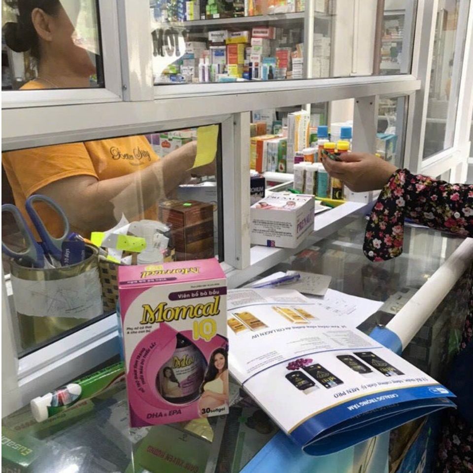 [COMBO 3 HỘP] Viên Uống Momcal IQ– Bổ Bầu, Bổ Sung Sắt, Vitamin & Khoáng Chất Cho Mẹ Bầu Và Sau Sinh