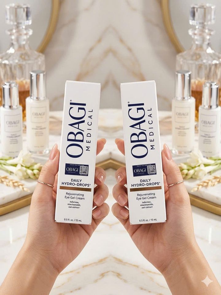 Kem Dưỡng Mắt Obagi Daily Hydro-Drops - Gel Cream Giảm Nếp Nhăn, Làm Sáng Da, Chăm Sóc Vùng Da Nhạy Cảm quanh Mắt
