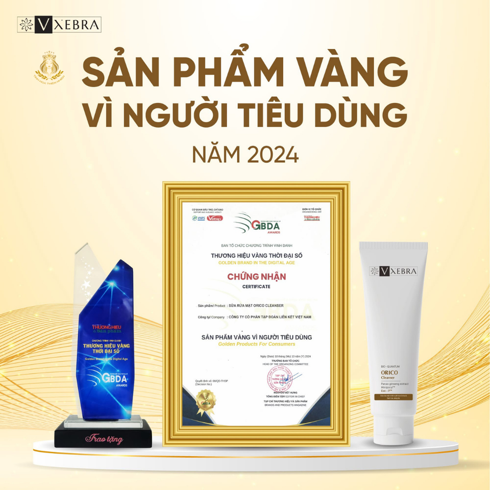 Sữa rửa mặt đa năng sạch sâu bụi mịn PM2.5, ô nhiễm, dầu thừa. Dưỡng ẩm, làm dịu mụn, kích ứng. Chống oxy hóa. Dùng được cho mọi  loại da ORICO VXEBRA 100g/tuýp 647790