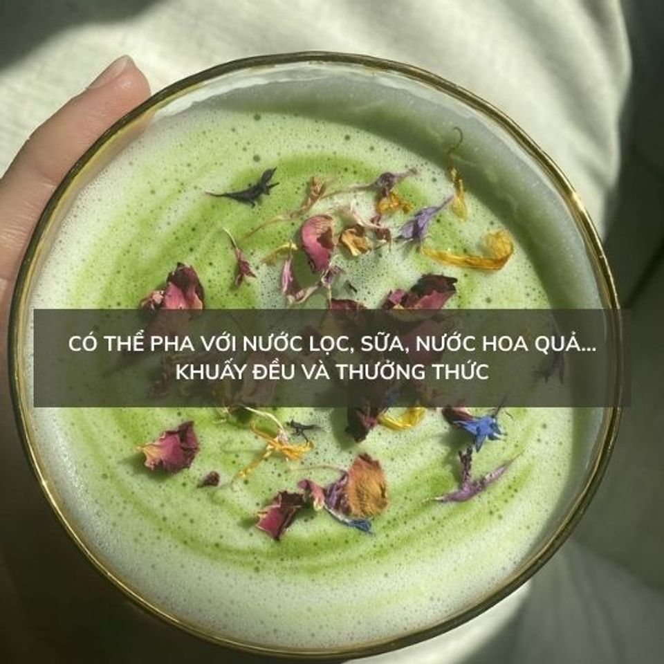 Ngũ cốc dinh dưỡng vị match VHEALTH bản nâng cấp, vị ngon hơn. Tăng cường sức khỏe, miễn dịch. Hỗ trợ tiêu hóa khỏe (20 gói x 25g/gói) 647796
