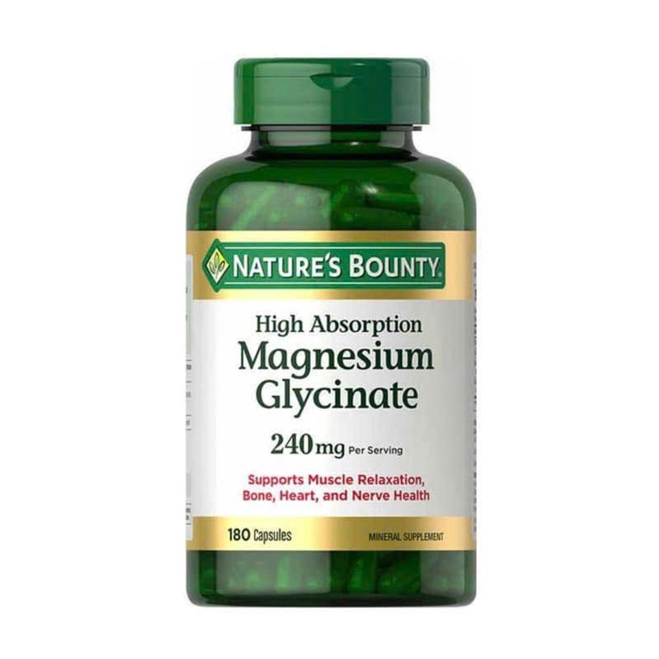 Magnesium Glycinate Nature’s Bounty 180 viên