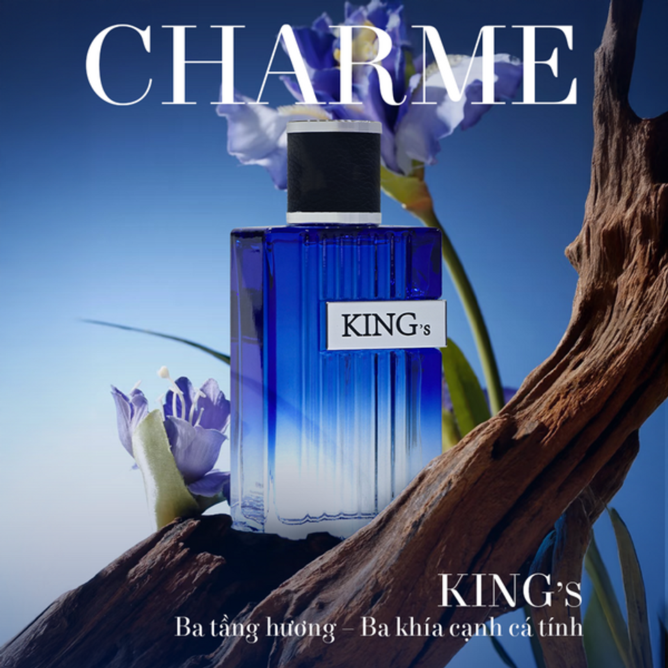 Nước hoa nam Charme King - New