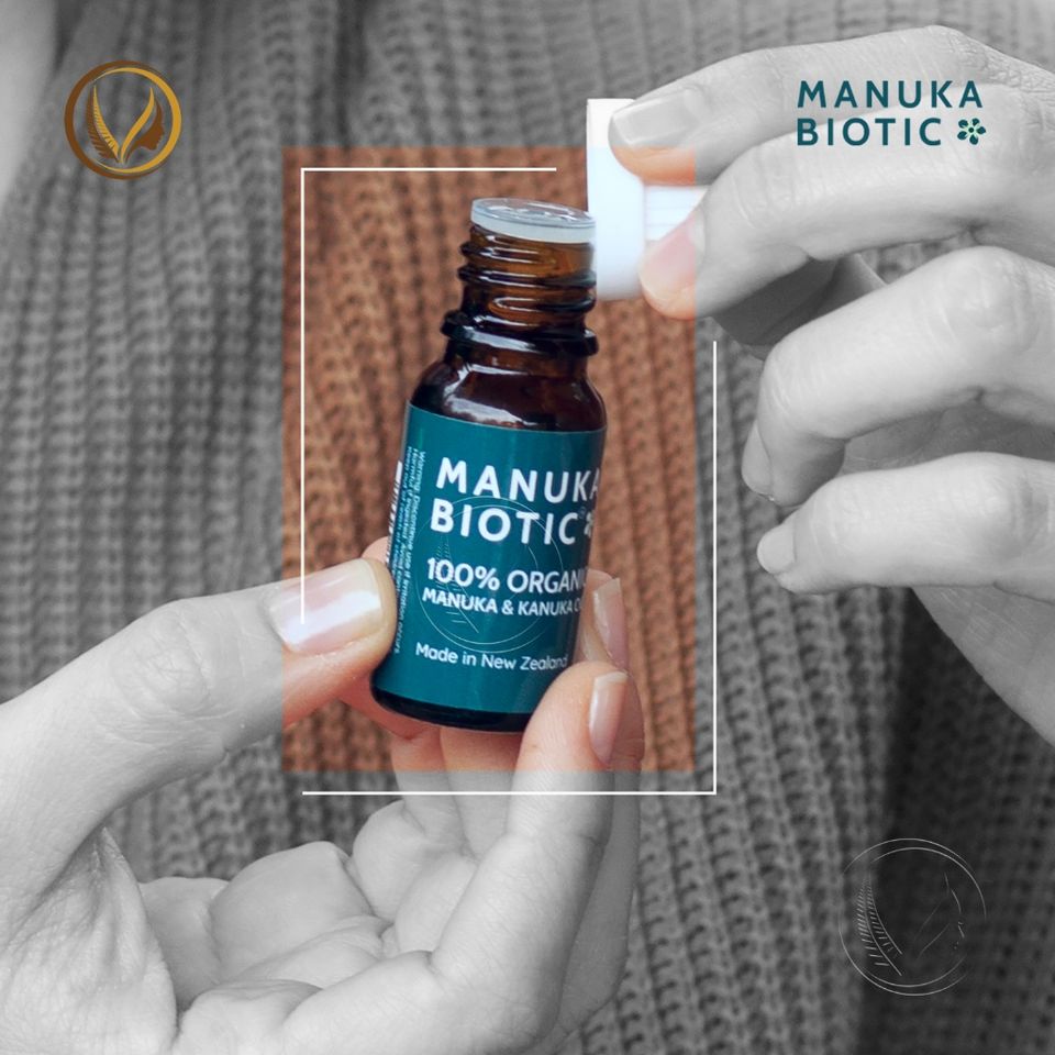 Tinh dầu manuka 100% hữu cơ Manuka Biotic Certified Organic Manuka Oil 10ml