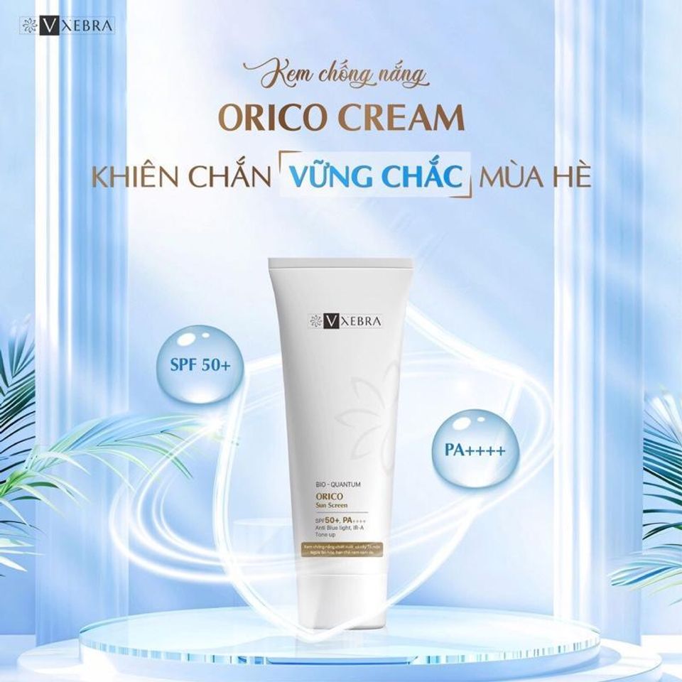Kem chống nắng Orico Sun Screen với Lingostem & Chiết xuất Sâm Triều Tiên