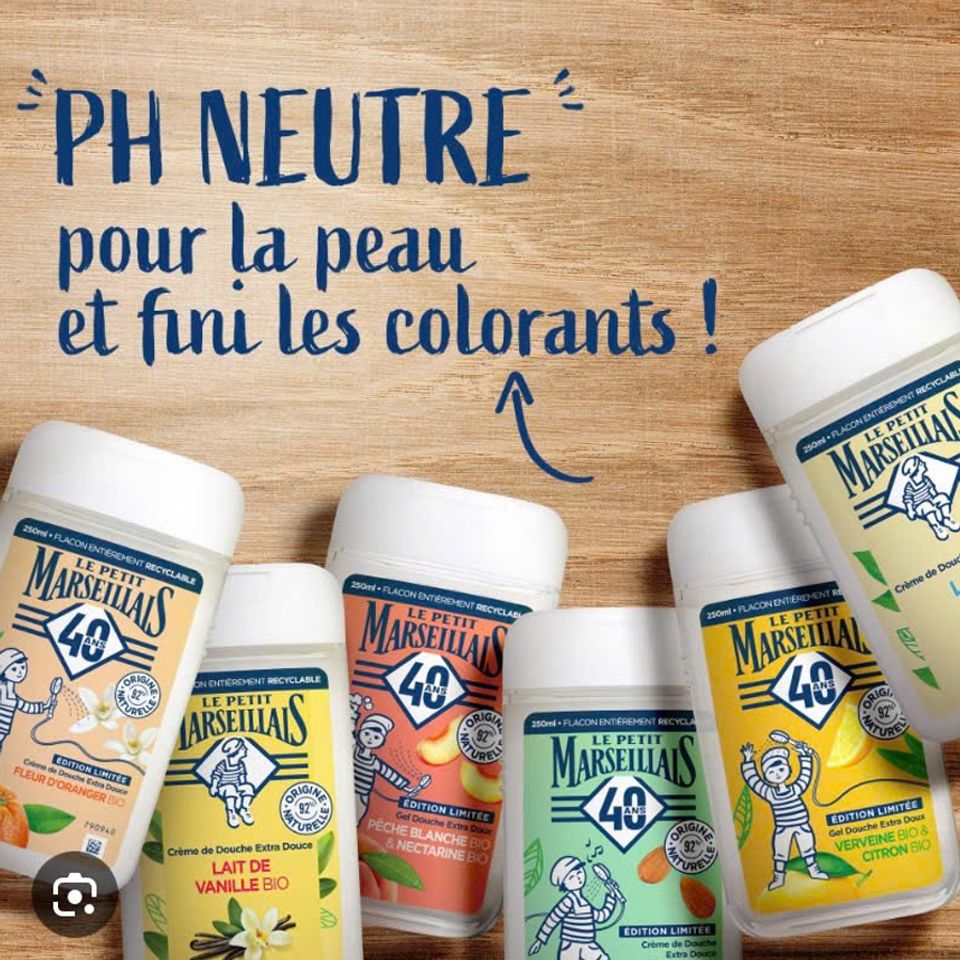 Sữa tắm Le Petit Marseillais Pháp 250ml