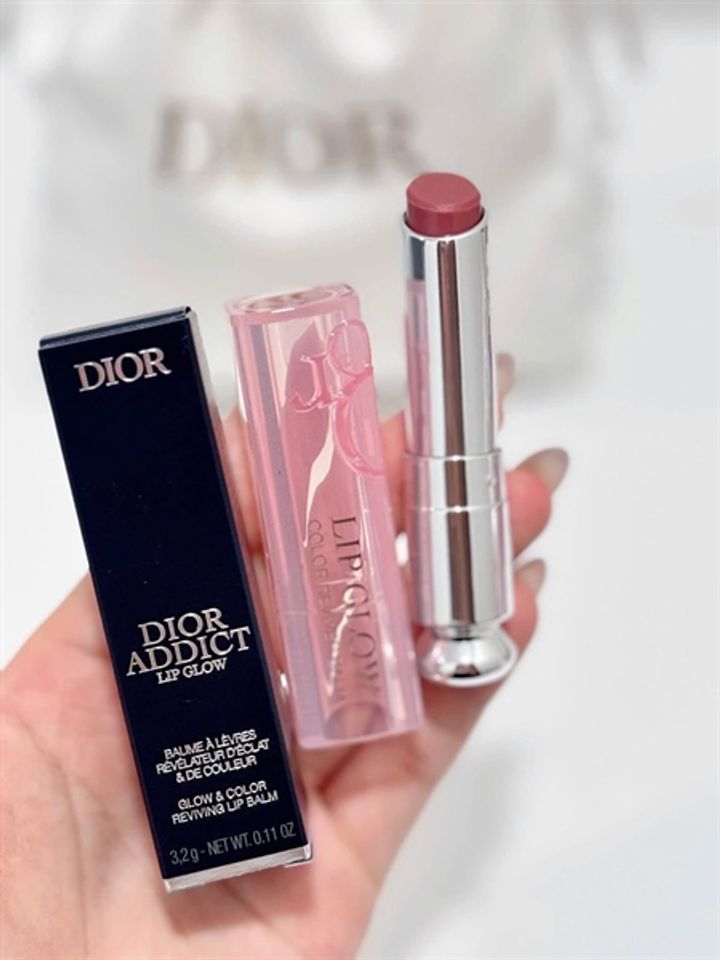 (Fullbox) Son dưỡng Dior Lip Glow màu 038 dưỡng môi tự nhiên