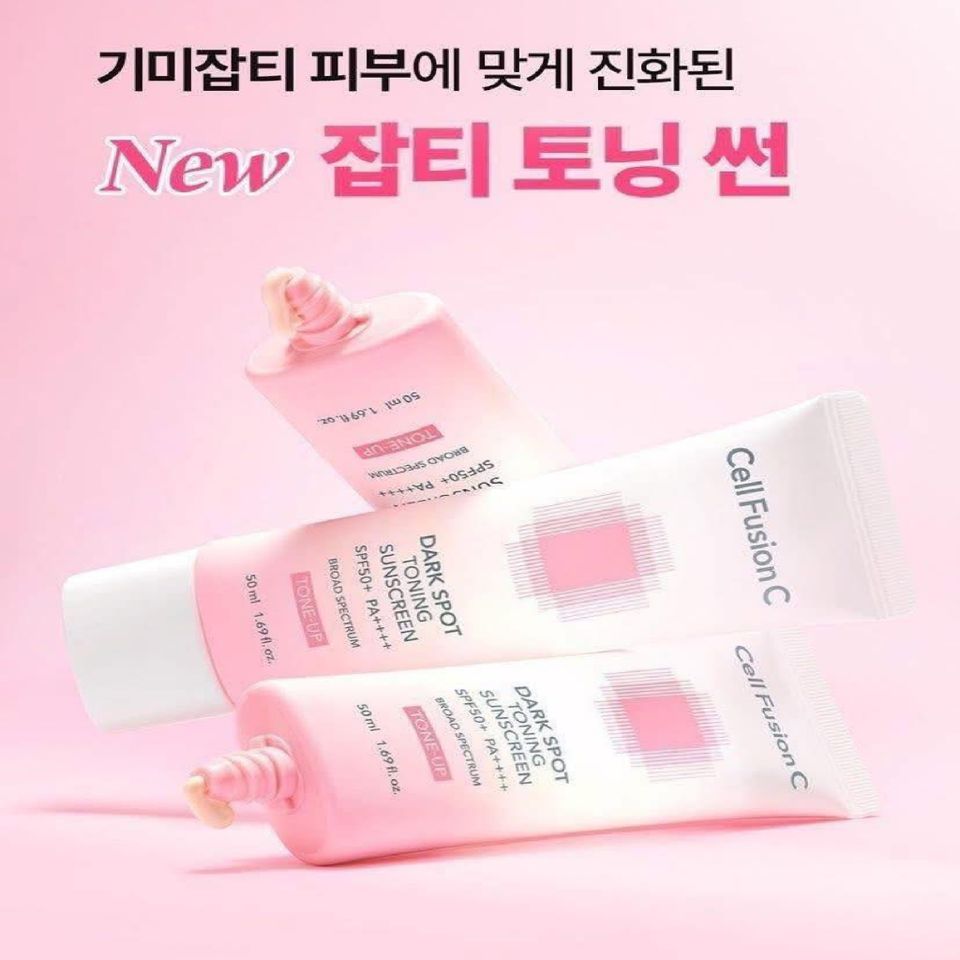 (Chai 50ml) Kem Chống Nắng Nâng Tone Cell Fusion C Dark Spot Toning Sunscreen SPF50+ PA++++ Chính Hãng 740837
