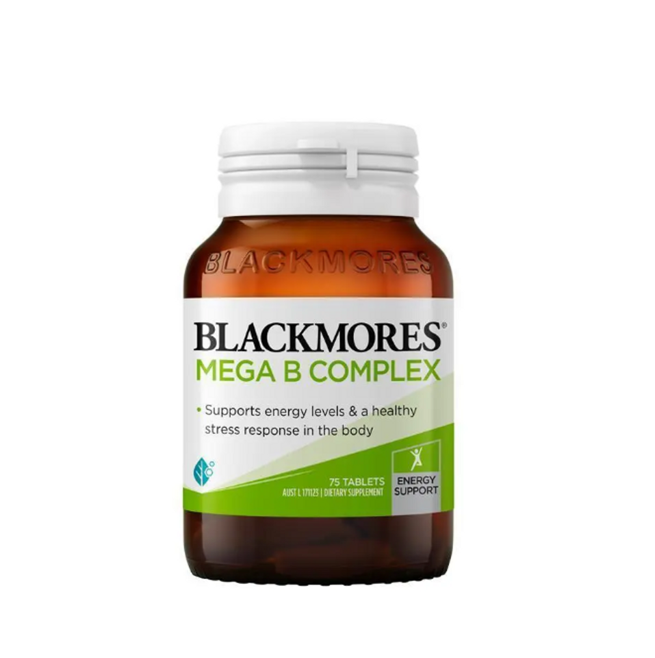 Viên uống bổ sung vitamin B tổng hợp Blackmores Mega B Complex của Úc - MẸ SÓC