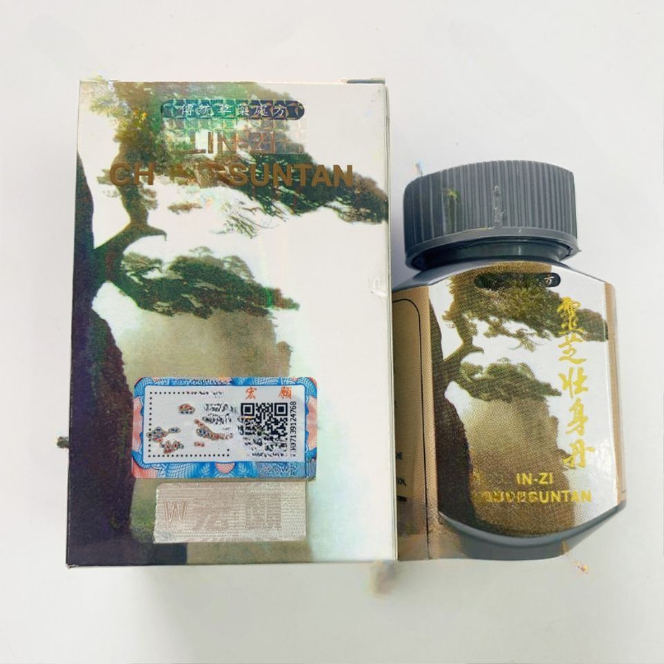 (Hộp 30 Viên) Viên uống tăng cân Lin-Zi Chongsuntan ( Linh chi tráng thân đơn ) - Hỗ trợ ăn ngon miệng và ngủ sâu giấc - Thực phẩm chức năng tự nhiên cho sức khỏe tốt hơn chính hãng 740674