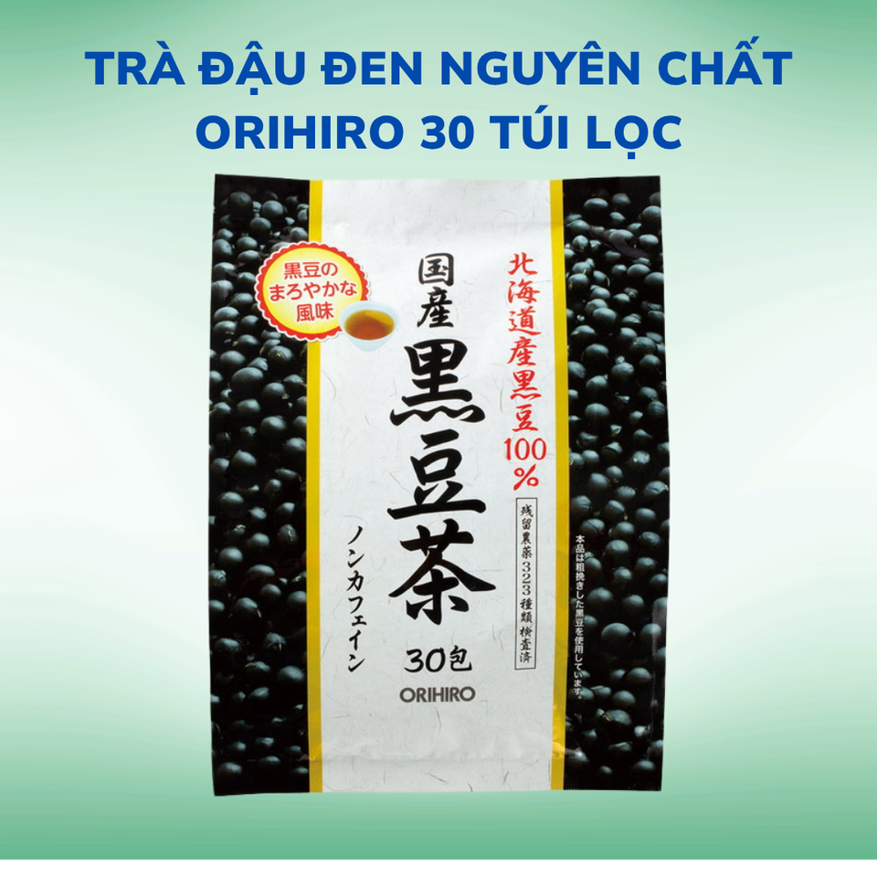 Trà đậu đen nguyên chất Orihiro 30 túi lọc