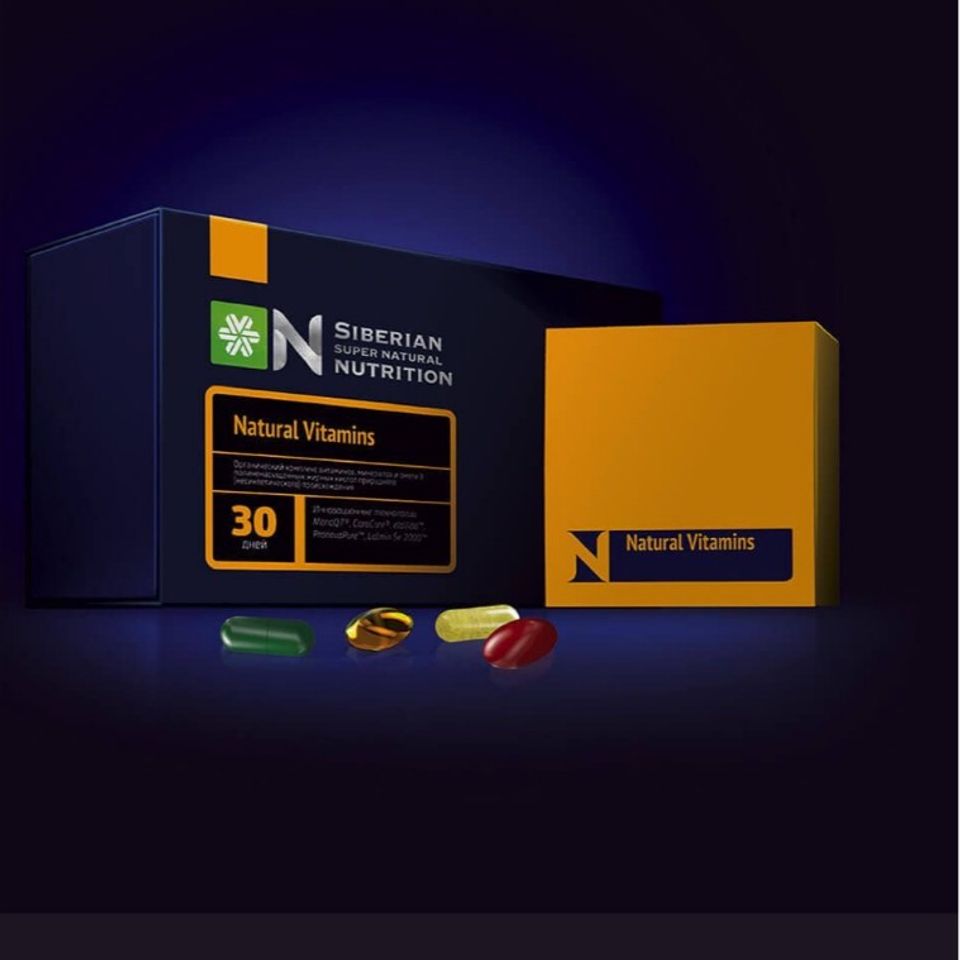 Thực phẩm Siberian Wellness Super Vitamins, Bổ sung vitamin và khoáng chất thiết yếu cho cơ thể