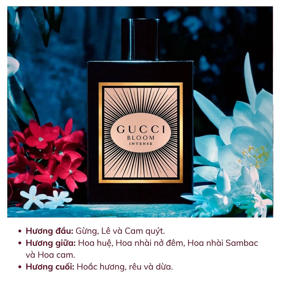 (Chiết 10ml) Nước Hoa Nữ Gucci Bloom Parfum Chính Hãng