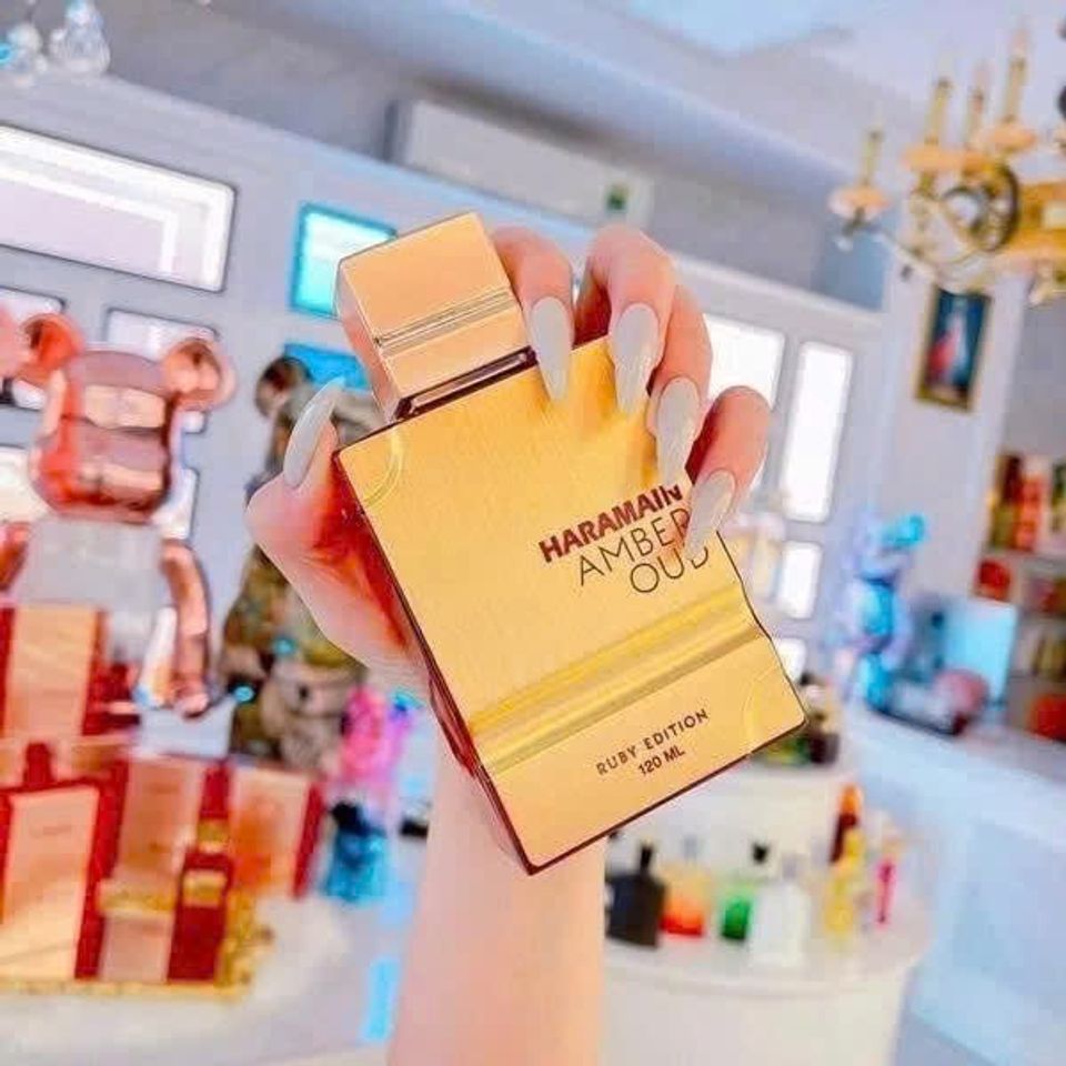 Nước Hoa Al Haramain Amber Oud Ruby Edition EDP 120ml – hương oud sang trọng