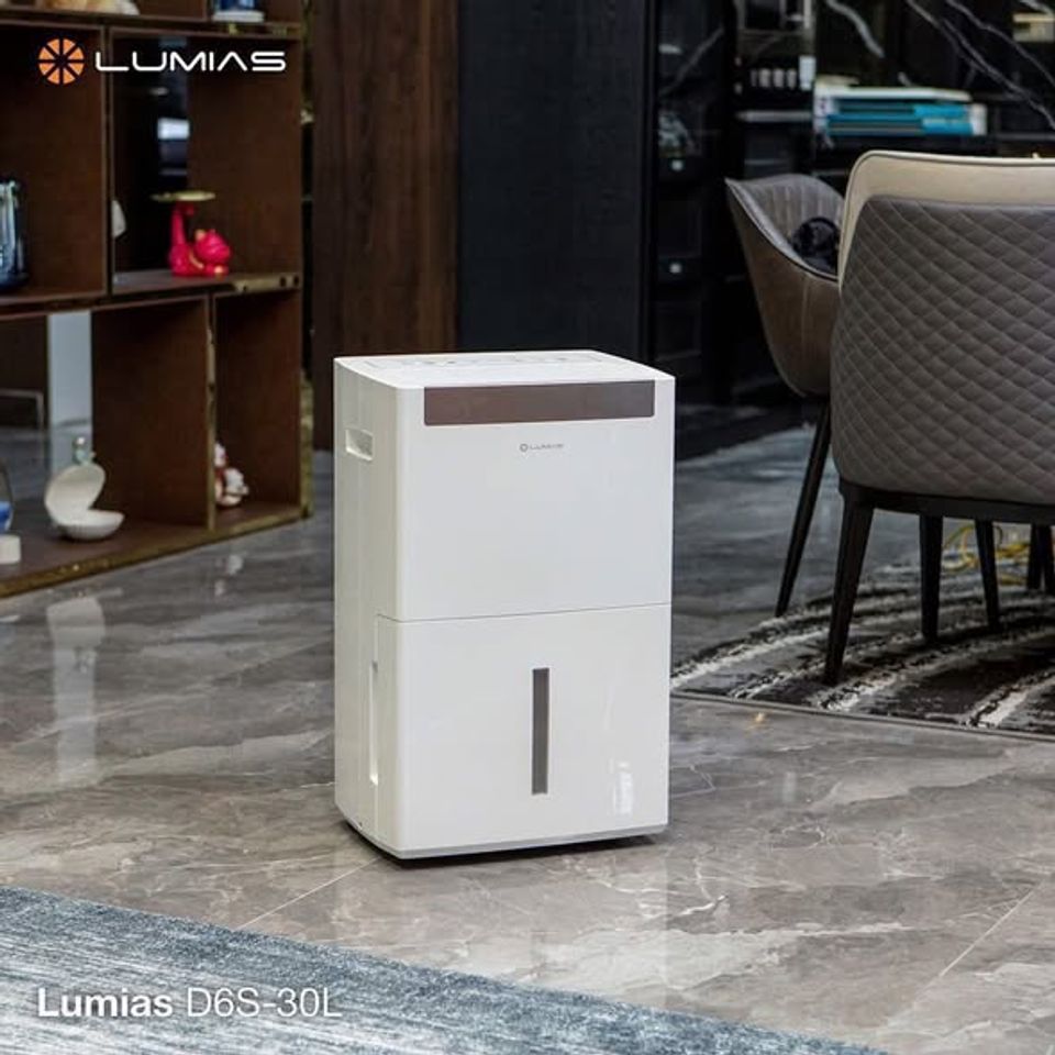 Máy hút ẩm kiêm lọc không khí 30L Lumias D6S-30L