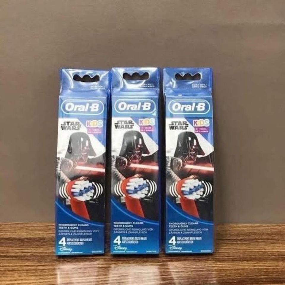 Đầu bàn chải đánh răng Oral B thay thế trẻ em (loại 4 đầu)