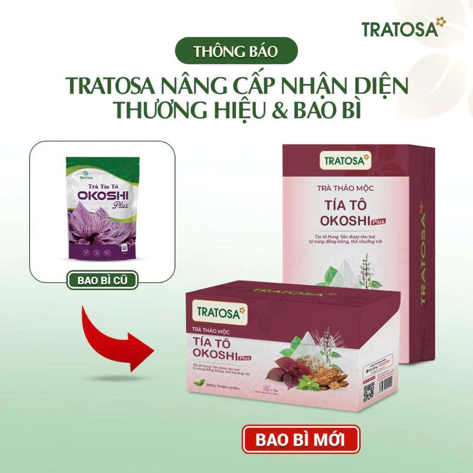 Trà Tía Tô Okoshi Giúp Giảm Đau Xương Khớp