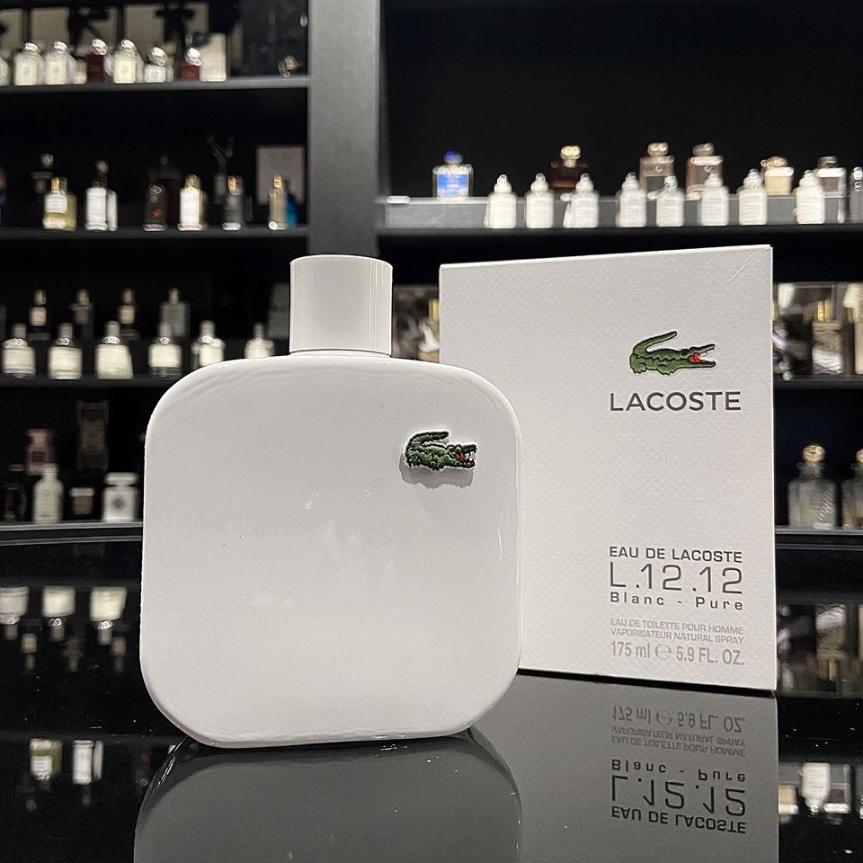 (Chiết 10ml) Nước Hoa Nam Lacoste L.12.12 Blanc Eau De Toilette Spray Chính Hãng