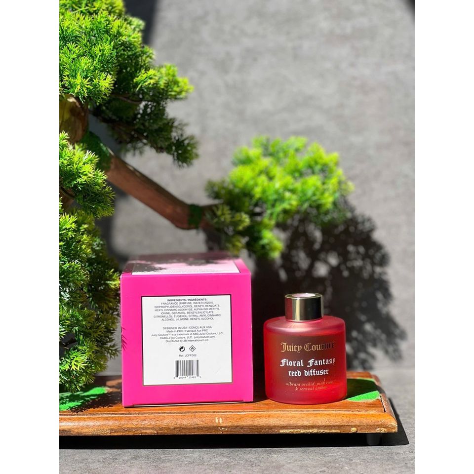 Bộ khuếch tán tinh dầu Juicy Couture Floral Fantasy Reed Diffuser. 659637