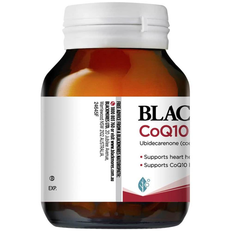 (Sales)Viên uống bổ sung CoQ10 cho tim mạch Blackmores CoQ10 75mg 90 viên Chính hãng